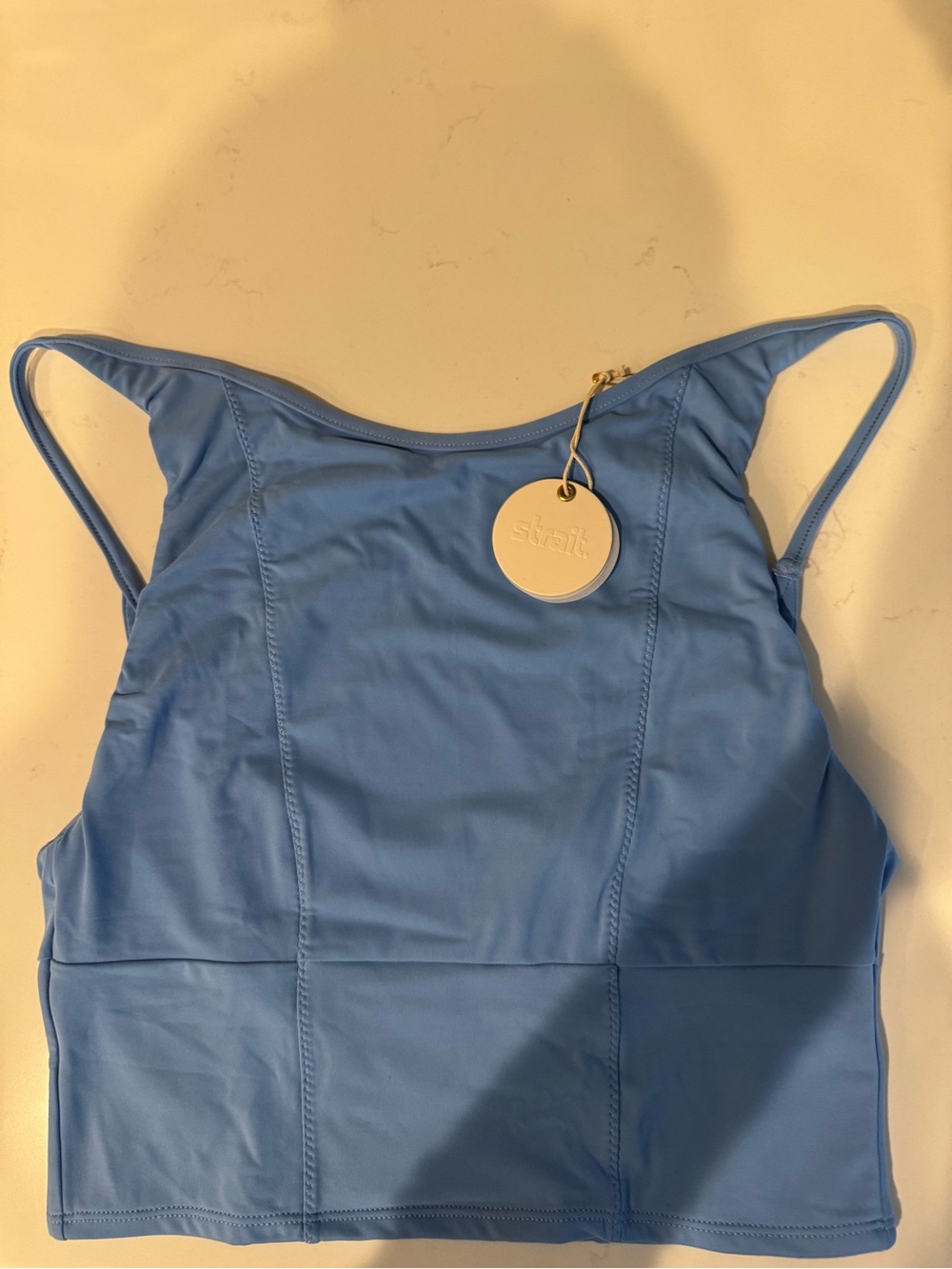 Strait Sandbar Blue Cropped Tankini
New with Tags
XL